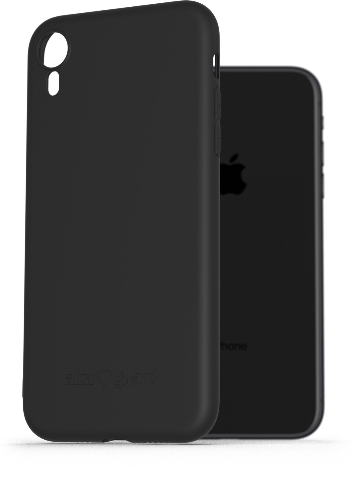 AlzaGuard Matte TPU Case pro iPhone Xr černý