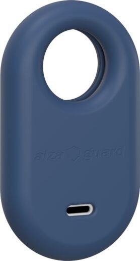 AlzaGuard Silicone Keychain pro Samsung SmartTag 2 - modrá