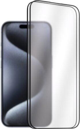 AlzaGuard 2.5D FullCover Glass pro iPhone 15 Pro