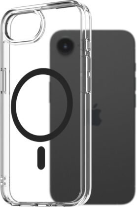 AlzaGuard Crystal Clear TPU Case Compatible with Magsafe pro iPhone 16e / 17e - černý