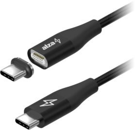 AlzaPower MagCore USB-C to USB-C 100W 2m černý