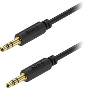 AlzaPower Core Audio 3.5mm Jack (M) to 3.5mm Jack (M) 1m černý