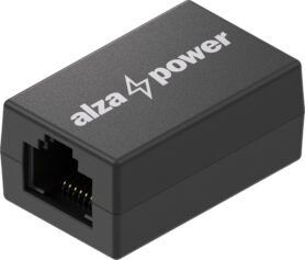 AlzaPower CAT6 FTP Keystone Jack Coupler - černý