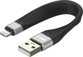AlzaPower FlexCore USB-A to Lightning MFi černý