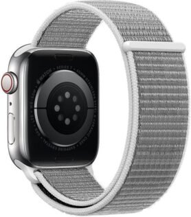 Eternico Airy pro Apple Watch 38mm / 40mm / 41mm / 42mm Elephant Gray and White edge