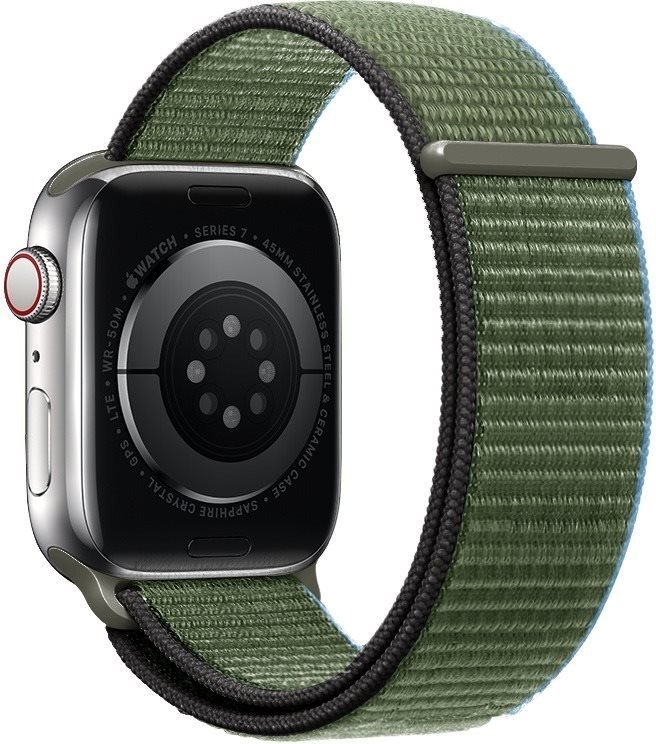 Eternico Airy pro Apple Watch 38mm / 40mm / 41mm / 42mm Ebony Green