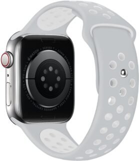 Eternico Sporty pro Apple Watch 44mm / 45mm / 46mm / Ultra 49mm Cloud White and Gray