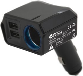 Adaptér pevný 12V + 2x USB 2400mA SELECT