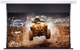 AVELI PREMIUM, roleta s elektrickým motorem, 120", (16:9), black