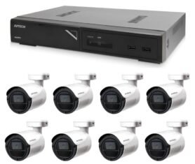 AVTECH kamerový set 1x NVR AVH1109 a 8x 2MPX IP Bullet kamera DGM2103SV
