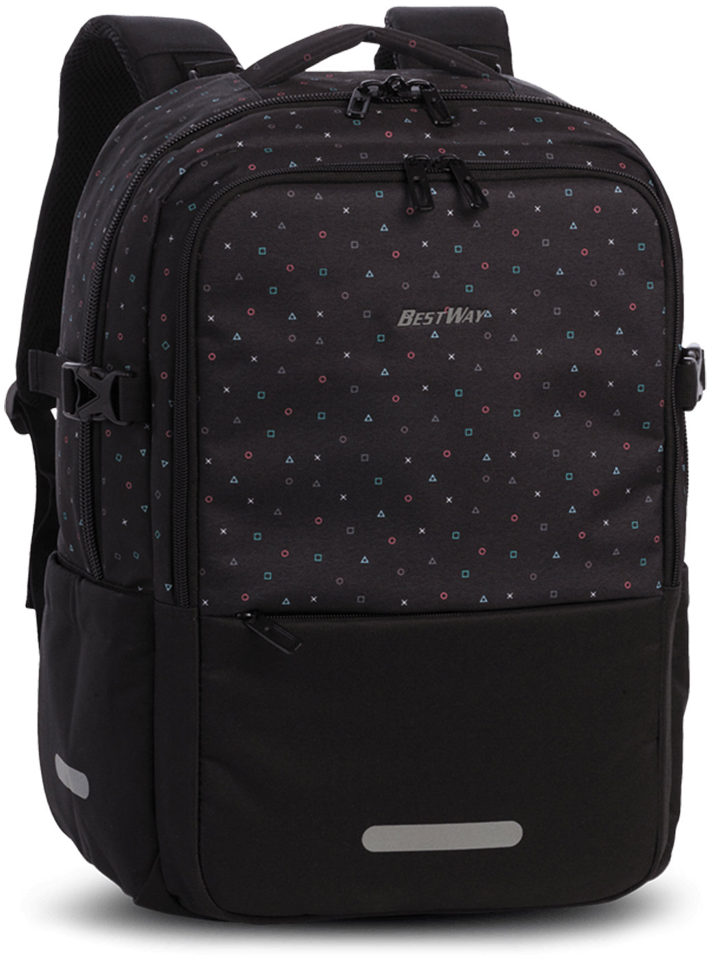 Bestway Bags Cestovní batoh Cube 26 l černý/print