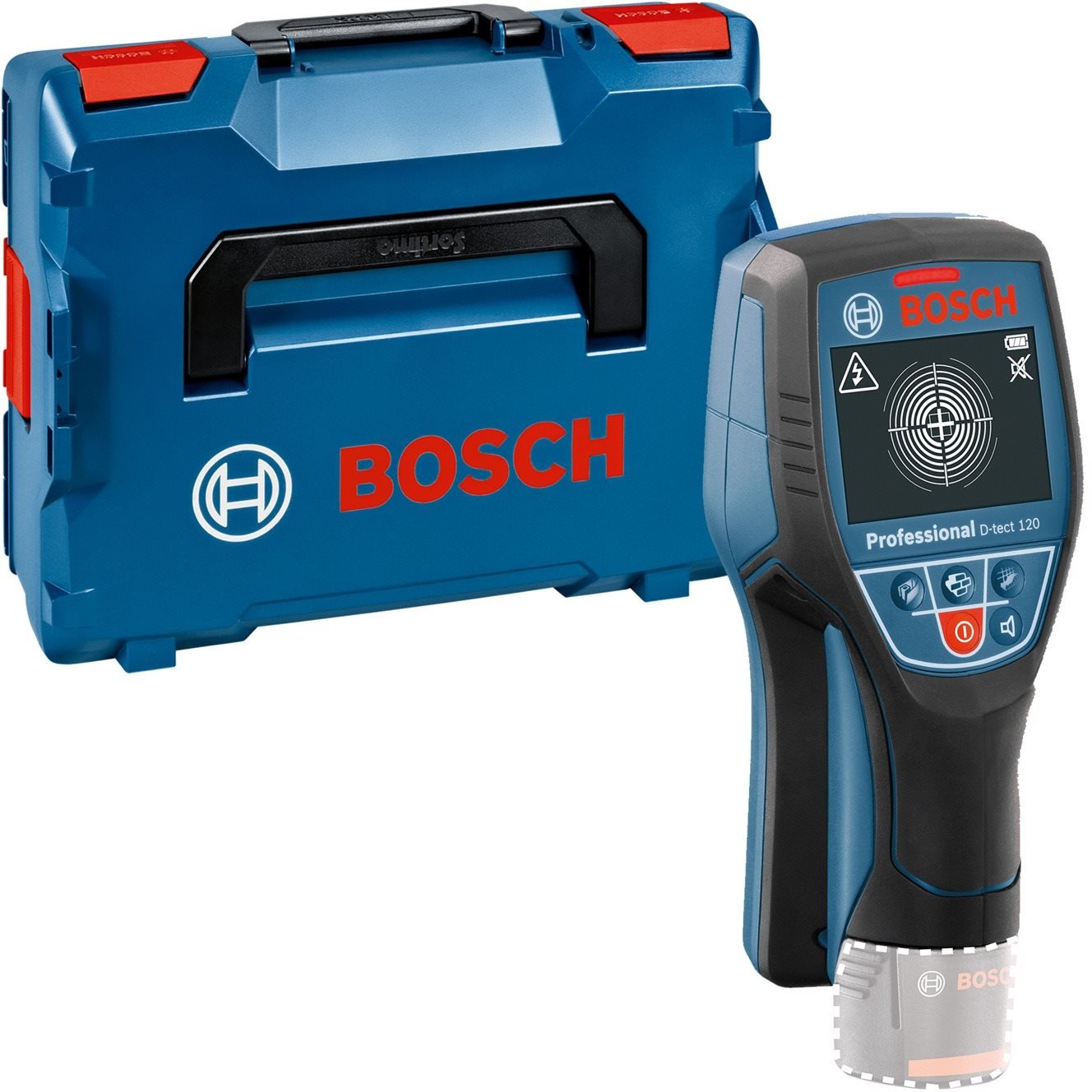 BOSCH Professional Detektor bodový AKU D-tect 120 L-Boxx C&G 0.601.081.308 (bez AKU)