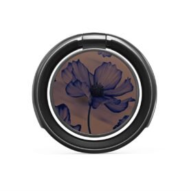 Burga Velvet Night Gunmetal Ringholder