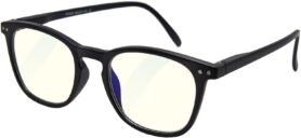 GLASSA Blue Light Blocking Glasses PCG 03, dioptrie: +1.50 černá
