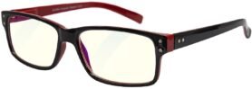 GLASSA Blue Light Blocking Glasses PCG 05, dioptrie: +2.50 červená