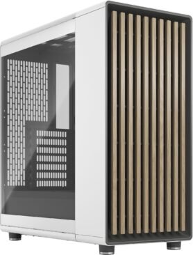 Fractal Design North Chalk White TG Clear