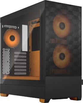 Fractal Design Pop Air RGB Orange Core TG Clear Tint