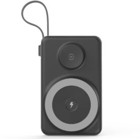 ChoeTech B695 Wireless 10000mAh Fast Charge + PD3.0 (20W), 3in1, černá