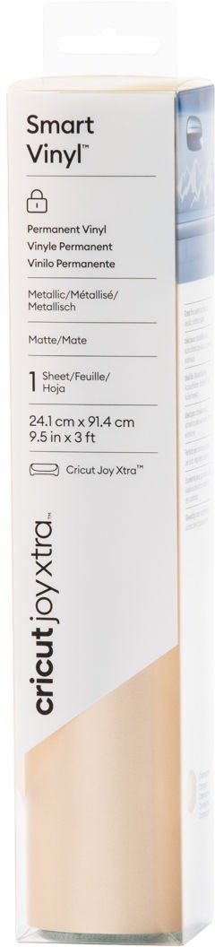 Cricut Smart Vinyl Permanent Joy Xtra 24,1x91cm (Mat Champagne)