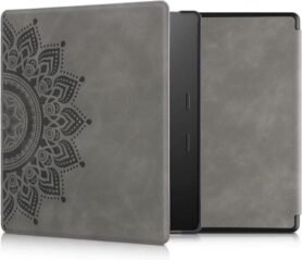 KW Mobile - Rising Sun - KW5697203 - pouzdro pro Amazon Kindle Oasis 2/3 - šedé