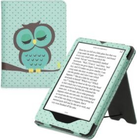 KW Mobile Sleeping Owl - KW5721001 - pouzdro pro Amazon Kindle Paperwhite 5 (2021) - vícebarevné