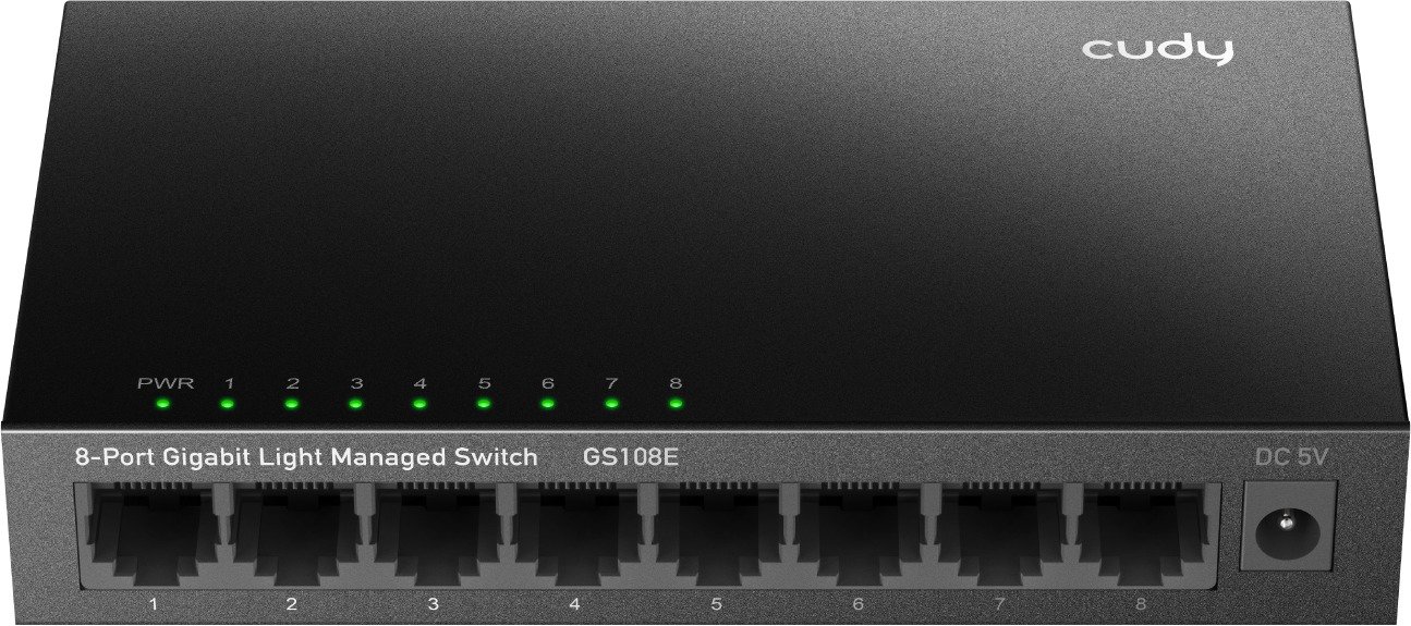 CUDY 8-Port Gigabit Light Managed Switch