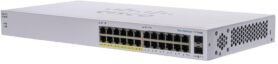 CISCO CBS110 Unmanaged 24-port GE, Partial PoE, 2x1G SFP Shared