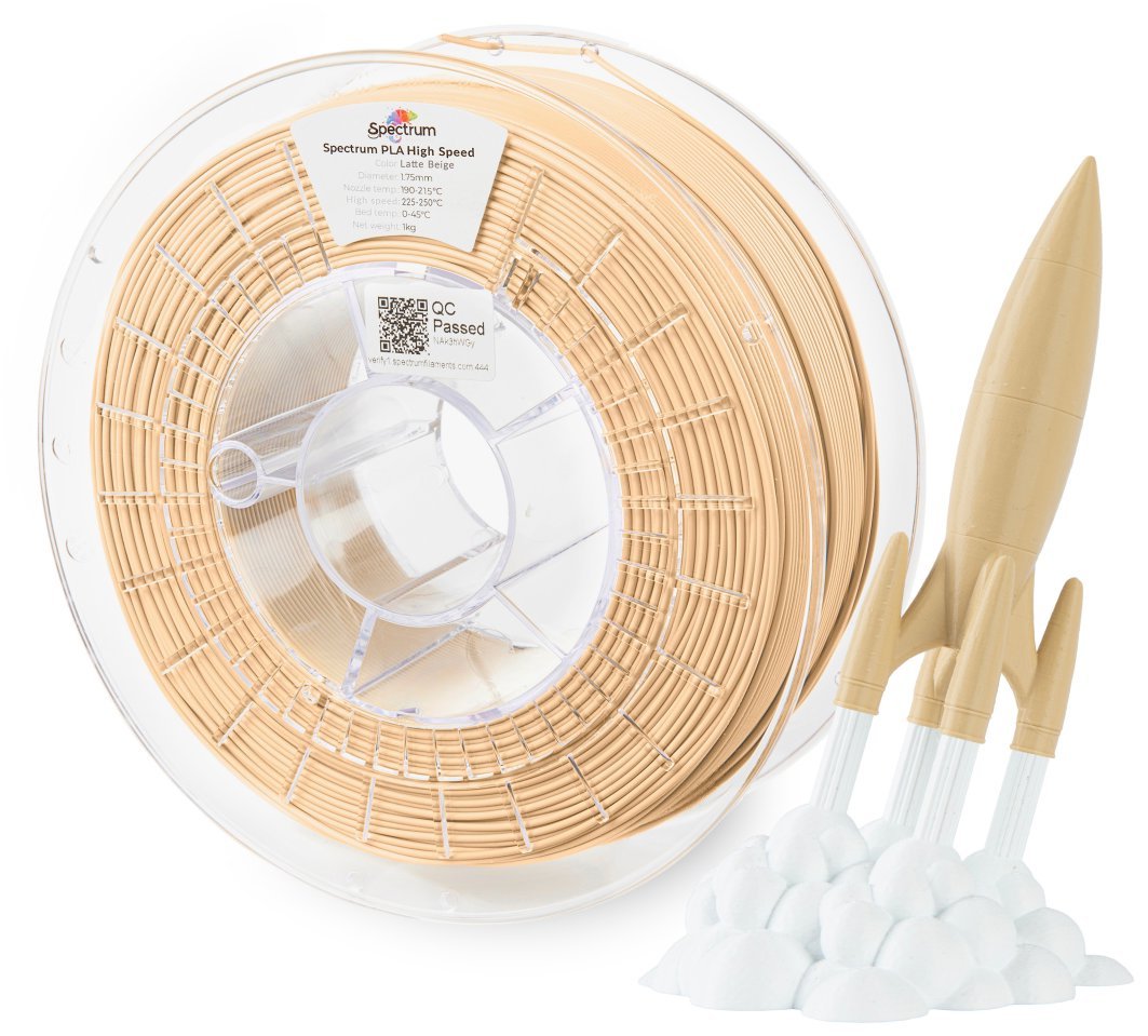 Filament Spectrum PLA High Speed 1.75mm Latte Beige 1kg