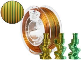 Filament Spectrum PLA Magic SILK 1.75mm Amber Leaf 0.25kg