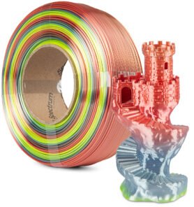 Filament Spectrum ReFill PLA SILK Rainbow 1.75mm Fusion 1kg