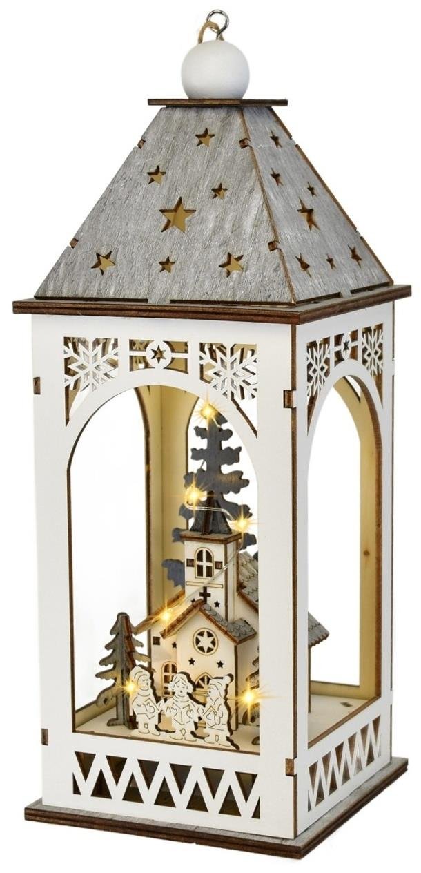 DOMMIO Lucerna LED, 2 × AA, 29 × 11 cm