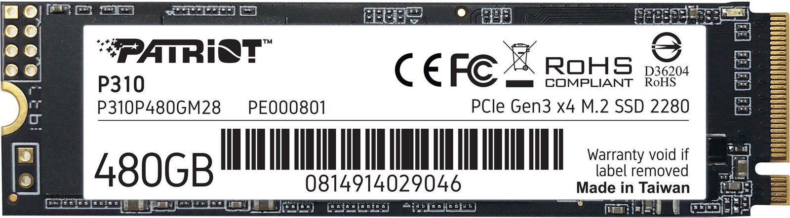 Patriot P310 480GB