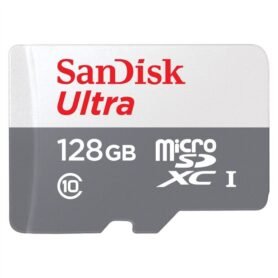 SANDISK MicroSDXC 128GB Ultra Lite + SD adaptér