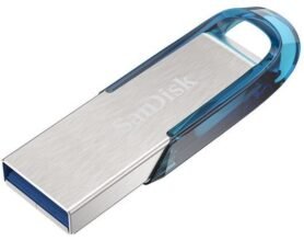 SANDISK Ultra Flair 128GB tropická modrá