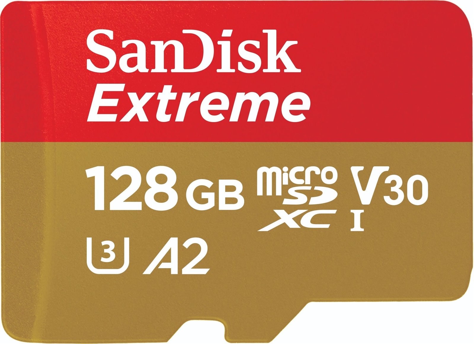 SANDISK microSDXC 128GB Extreme Action Cams and Drones + Rescue PRO Deluxe + SD adaptér