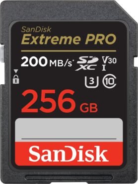SANDISK SDXC 256GB Extreme PRO + Rescue PRO Deluxe