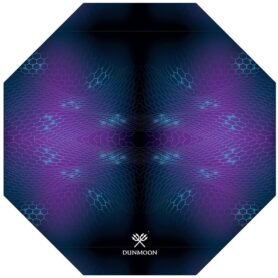 Dunmoon 25955 Ochranná podložka pod herní židle 120 × 4 cm, protiskluzová, hexagon