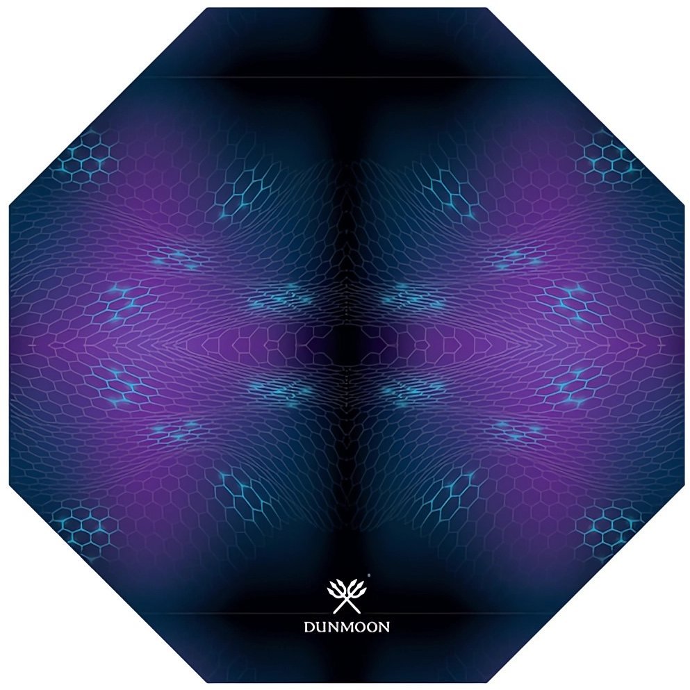 Dunmoon 25955 Ochranná podložka pod herní židle 120 × 4 cm, protiskluzová, hexagon