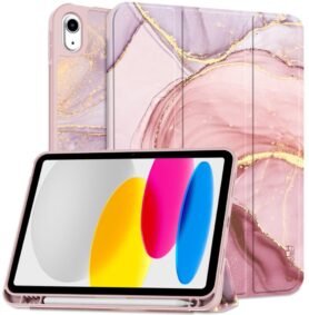 Tech-Protect SC Pen pouzdro na iPad 10.9'' 10gen 2022 / 11'' 11gen 2025, marble