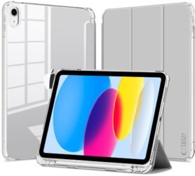 Tech-Protect SC Pen Hybrid pouzdro na iPad 10.9'' 2022 10 gen / 11'' 11gen 2025, šedé