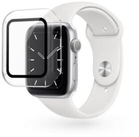 Epico tvrzené pouzdro pro Apple Watch 7 (45mm) - transparentní