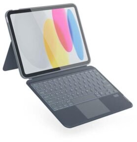 Epico podsvícená klávesnice s pouzdrem pro iPad Pro 11" (M4/M5) - US/šedá