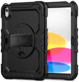 Epico outdoorový obal pro Apple iPad 10,9" (2022) s držákem a ochrannou fólií - černá