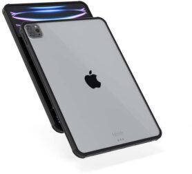 Epico Hero kryt pro iPad Pro 12,9" (3.-6. gen)/Air 13" (M2-M4) - transparentní/černý