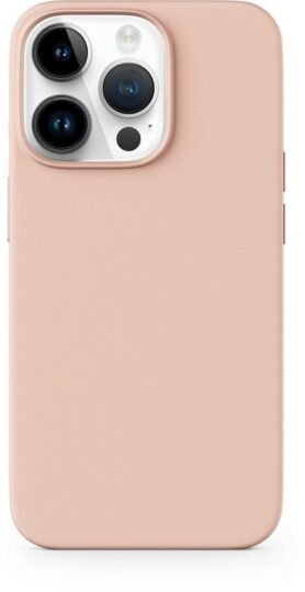 Epico silikonový kryt pro iPhone 14 Plus s podporou uchycení MagSafe - růžový
