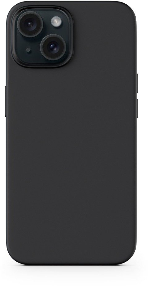 Epico Mag+ silikonový kryt pro iPhone 15 Plus s podporou MagSafe - černý
