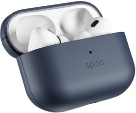 Epico Leather Case Airpods Pro 2 - modrá