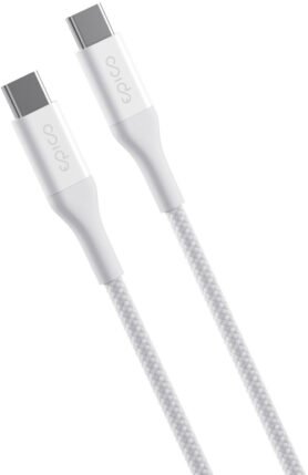 Epico UltraLink USB-C na USB-C 240W 1.2m kabel EC32 - bílá