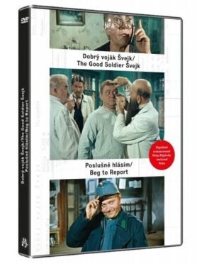 Dobrý voják Švejk + Poslušně hlásím (DIGITÁLNĚ RESTAUROVANÝ FILM) - DVD