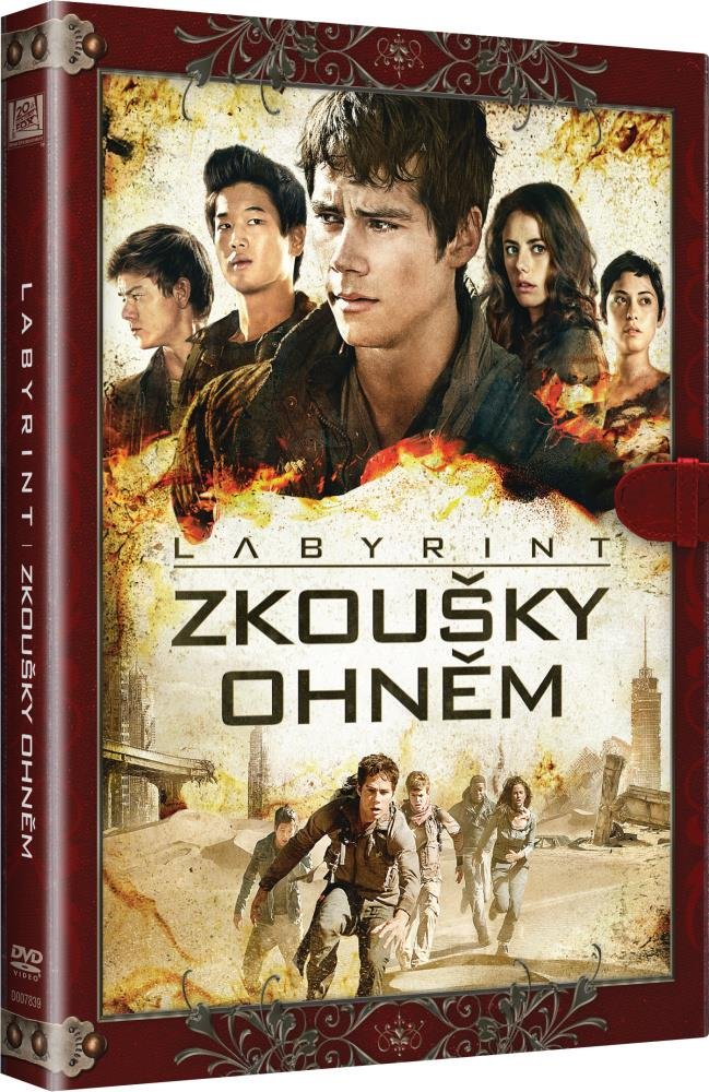 Labyrint: Zkoušky ohněm (knižní edice) - DVD